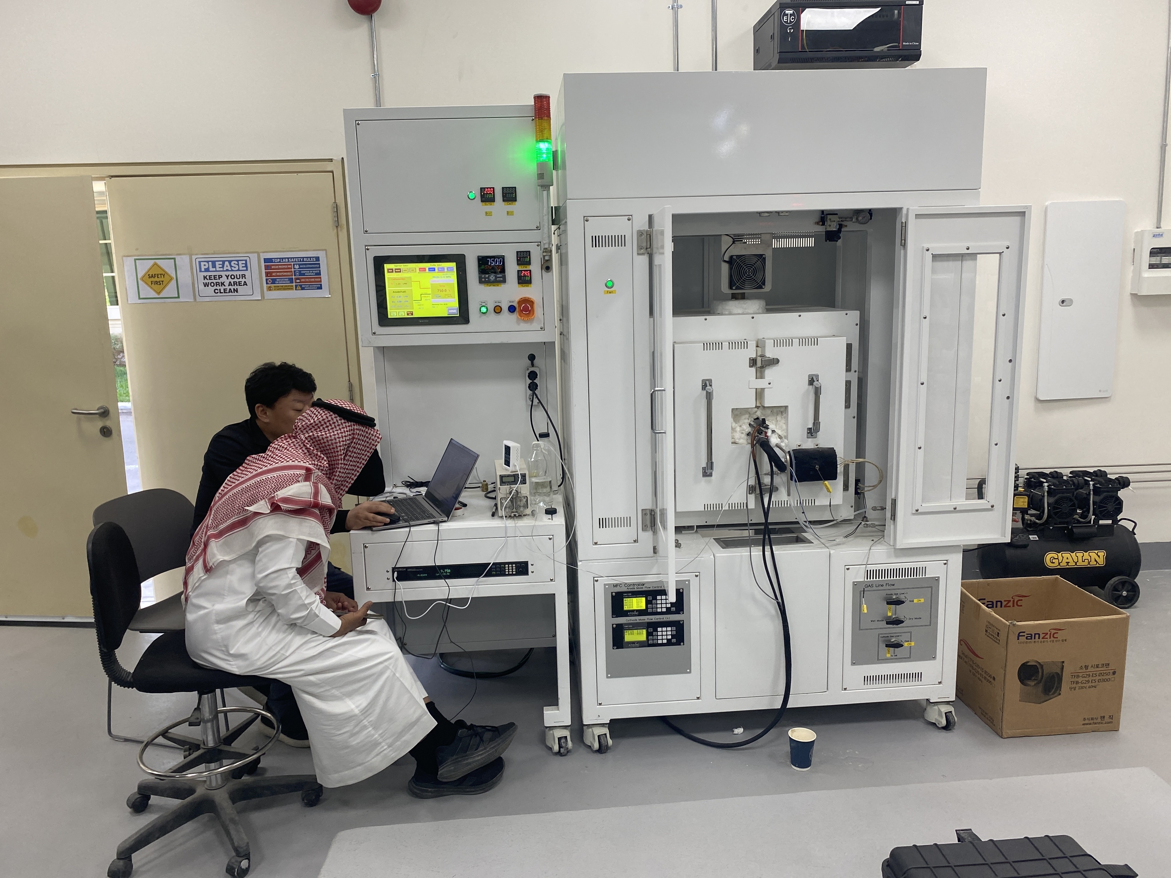 Test Bench Installation / Alfaisal University